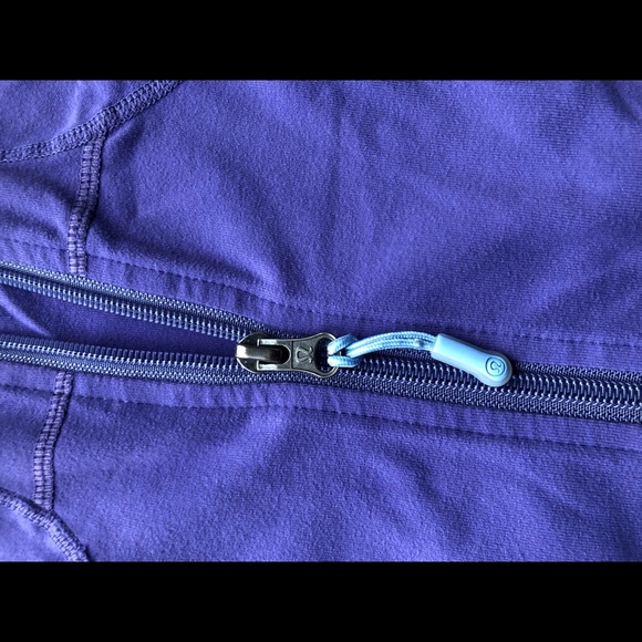 Lululemon Purple Zipup - 4 - Picture 2 of 4